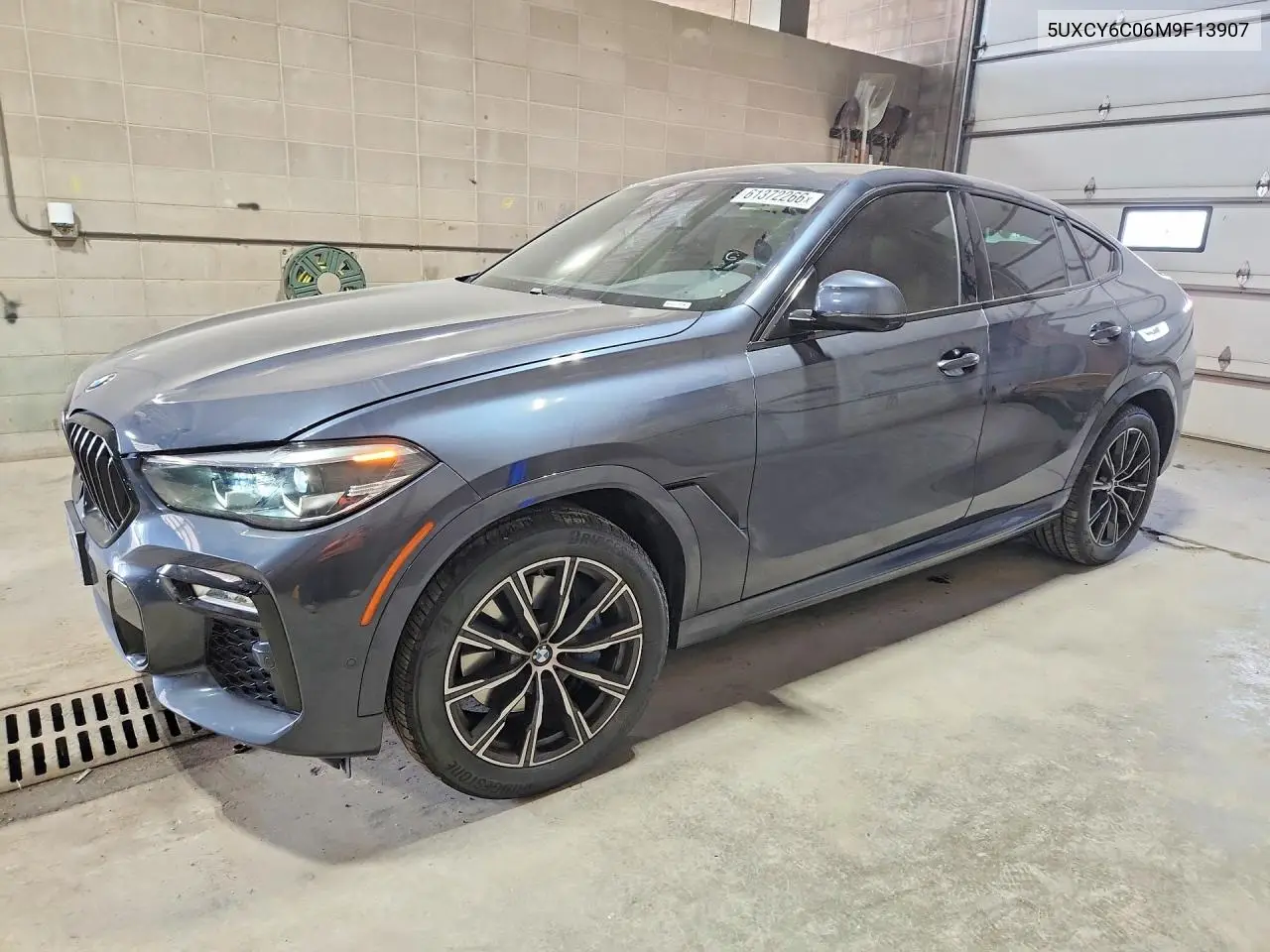2021 BMW X6 xDrive40I VIN: 5UXCY6C06M9F13907 Lot: 61372266