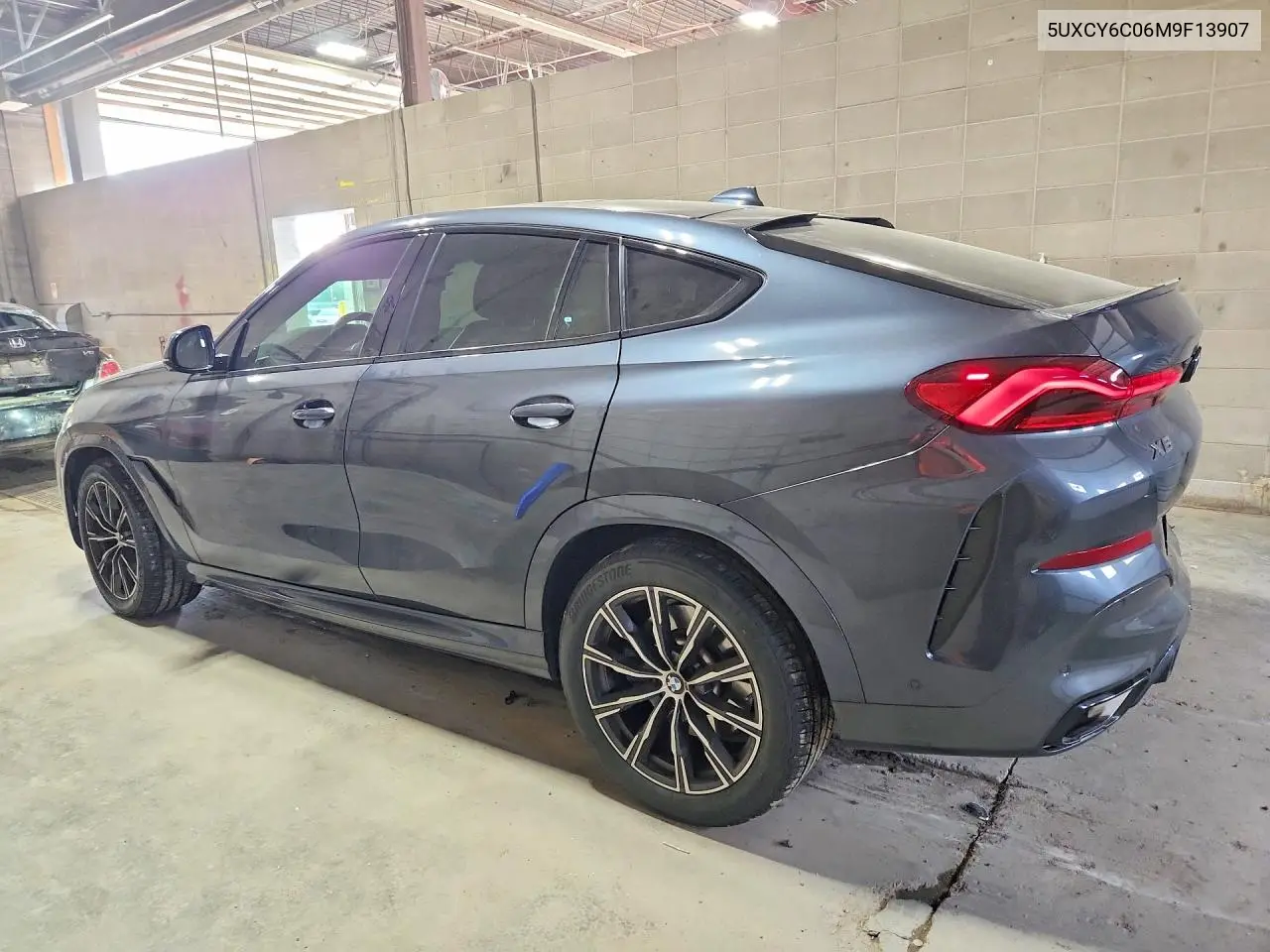 2021 BMW X6 xDrive40I VIN: 5UXCY6C06M9F13907 Lot: 61372266