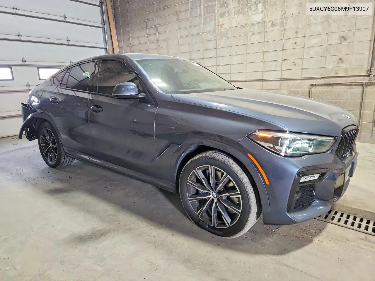 2021 BMW X6 xDrive40I VIN: 5UXCY6C06M9F13907 Lot: 61372266