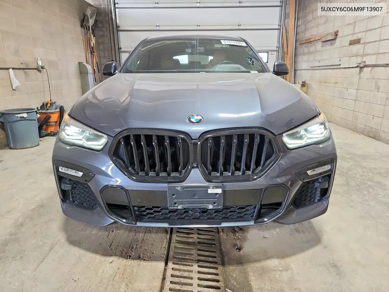 2021 BMW X6 xDrive40I VIN: 5UXCY6C06M9F13907 Lot: 61372266