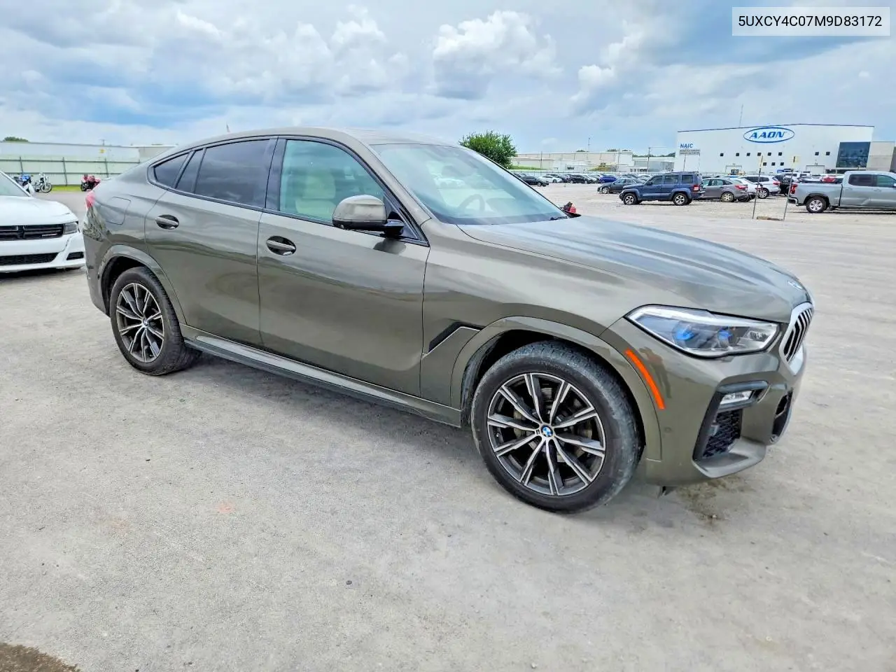 2021 BMW X6 Sdrive 40I VIN: 5UXCY4C07M9D83172 Lot: 61768286