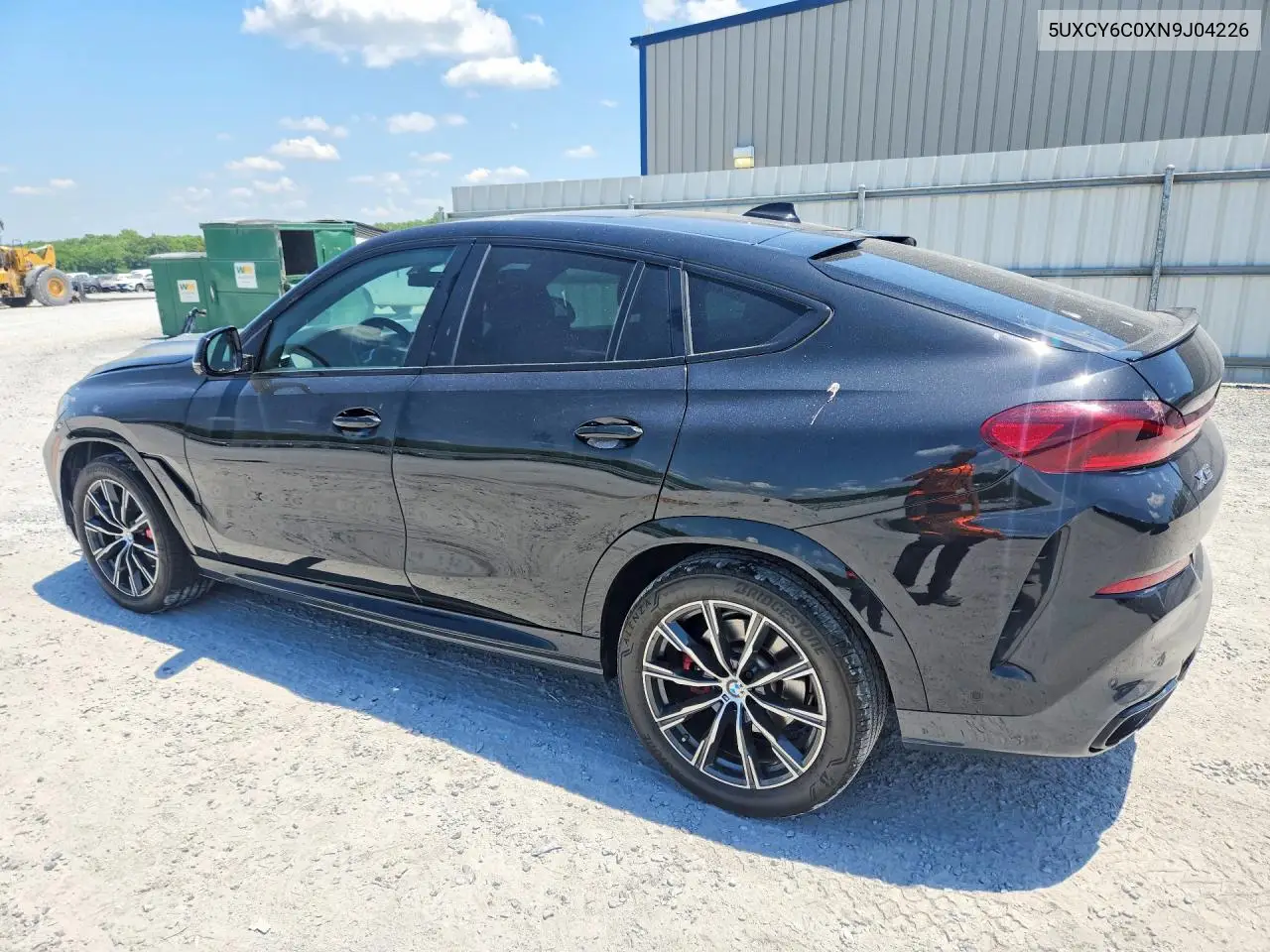 2022 BMW X6 xDrive40I VIN: 5UXCY6C0XN9J04226 Lot: 54156086