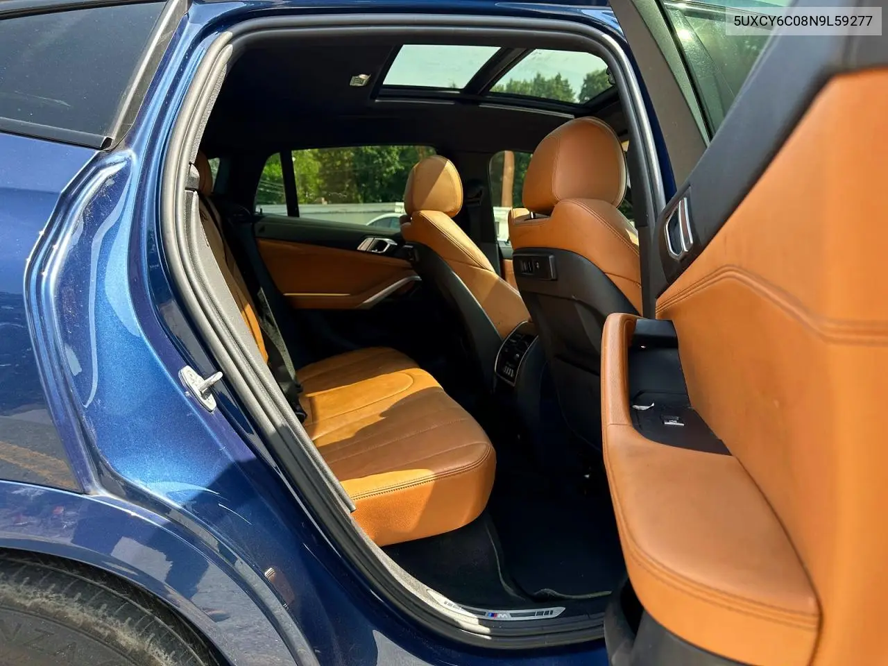 2022 BMW X6 xDrive40I VIN: 5UXCY6C08N9L59277 Lot: 59860946