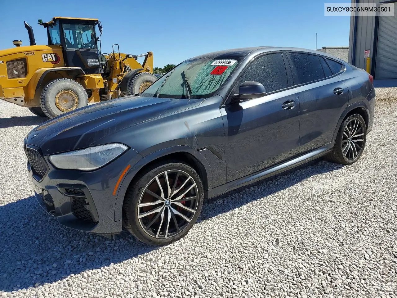 2022 BMW X6 M50I VIN: 5UXCY8C06N9M36501 Lot: 60999836