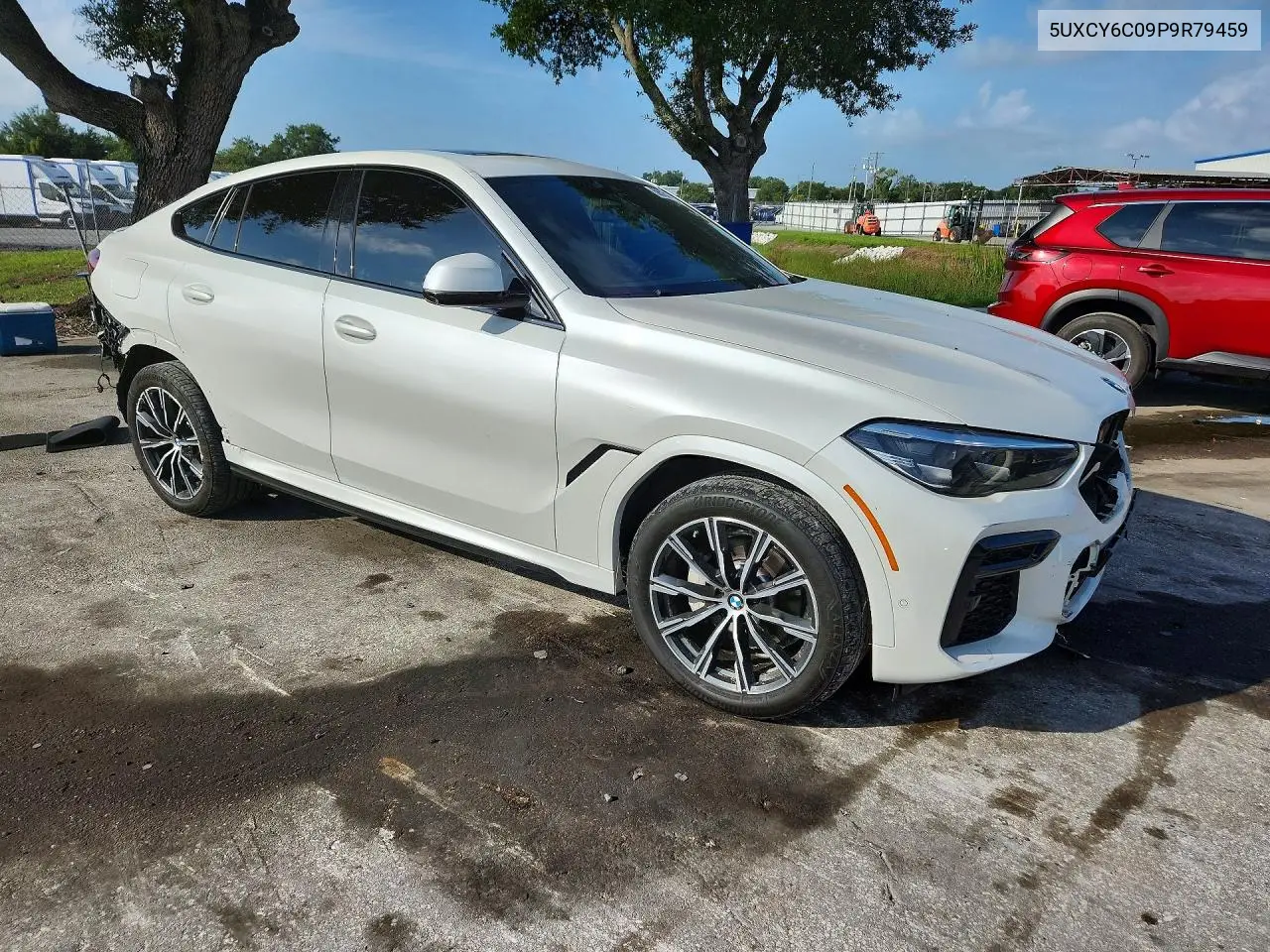 2023 BMW X6 xDrive40I VIN: 5UXCY6C09P9R79459 Lot: 58525476