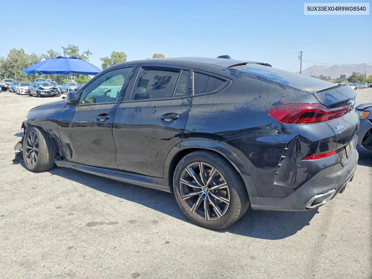 2024 BMW X6 xDrive40I VIN: 5UX33EX04R9W08540 Lot: 55899106
