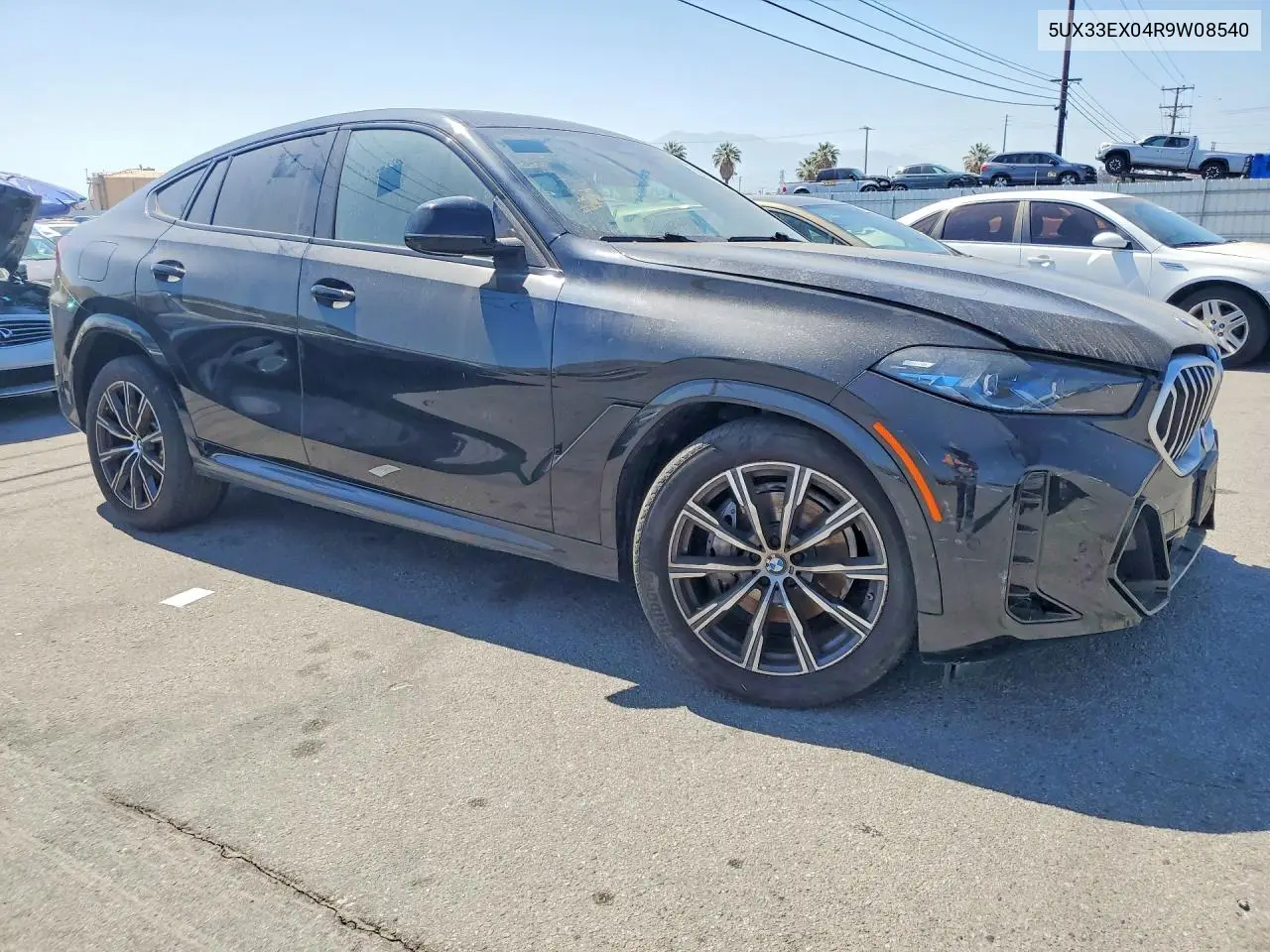 2024 BMW X6 xDrive40I VIN: 5UX33EX04R9W08540 Lot: 55899106
