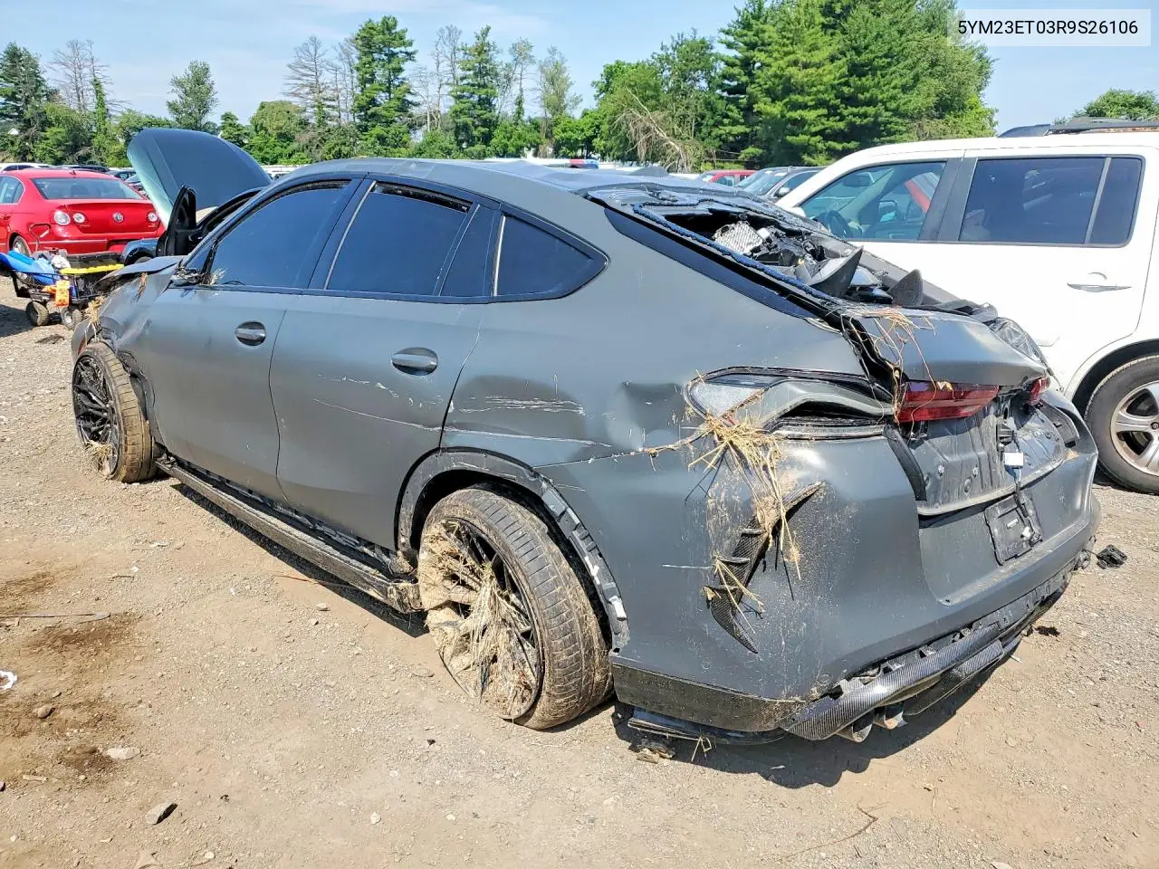 2024 BMW X6 M Competition VIN: 5YM23ET03R9S26106 Lot: 58940596