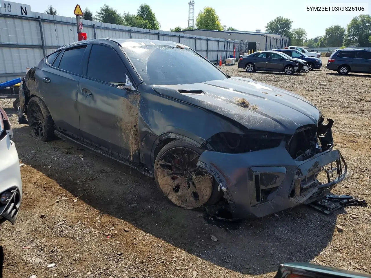 2024 BMW X6 M Competition VIN: 5YM23ET03R9S26106 Lot: 58940596