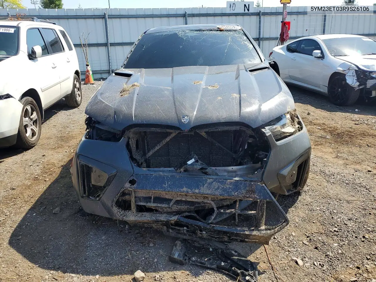 2024 BMW X6 M Competition VIN: 5YM23ET03R9S26106 Lot: 58940596