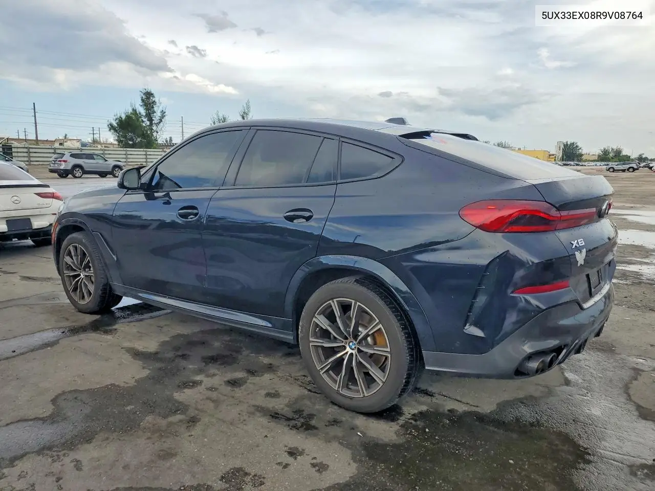 2024 BMW X6 xDrive40I VIN: 5UX33EX08R9V08764 Lot: 59888426