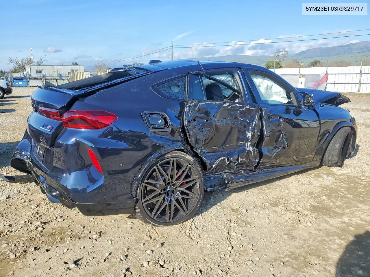 2024 BMW X6 M Competition VIN: 5YM23ET03R9S29717 Lot: 77426125