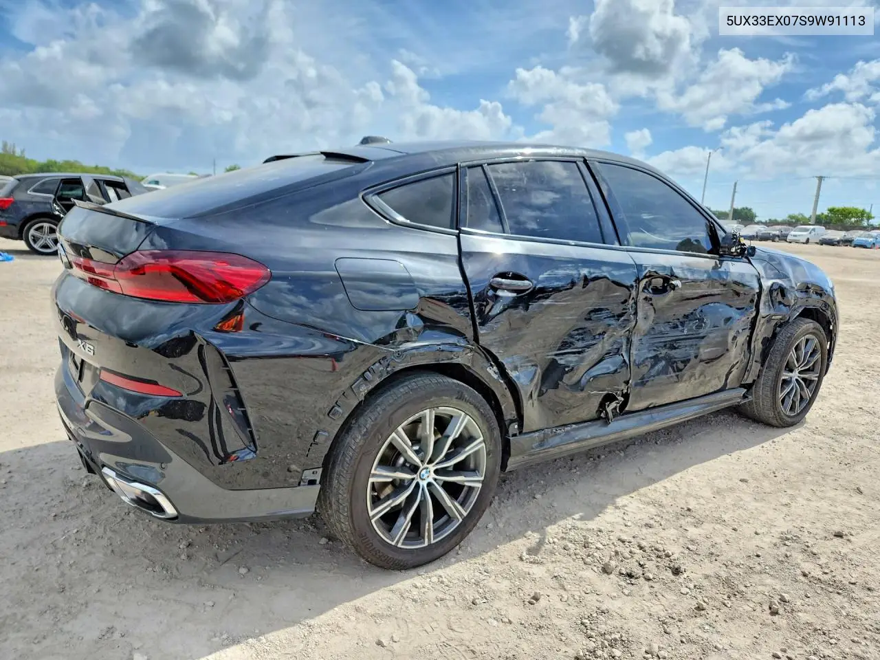 2025 BMW X6 xDrive40I VIN: 5UX33EX07S9W91113 Lot: 57702756