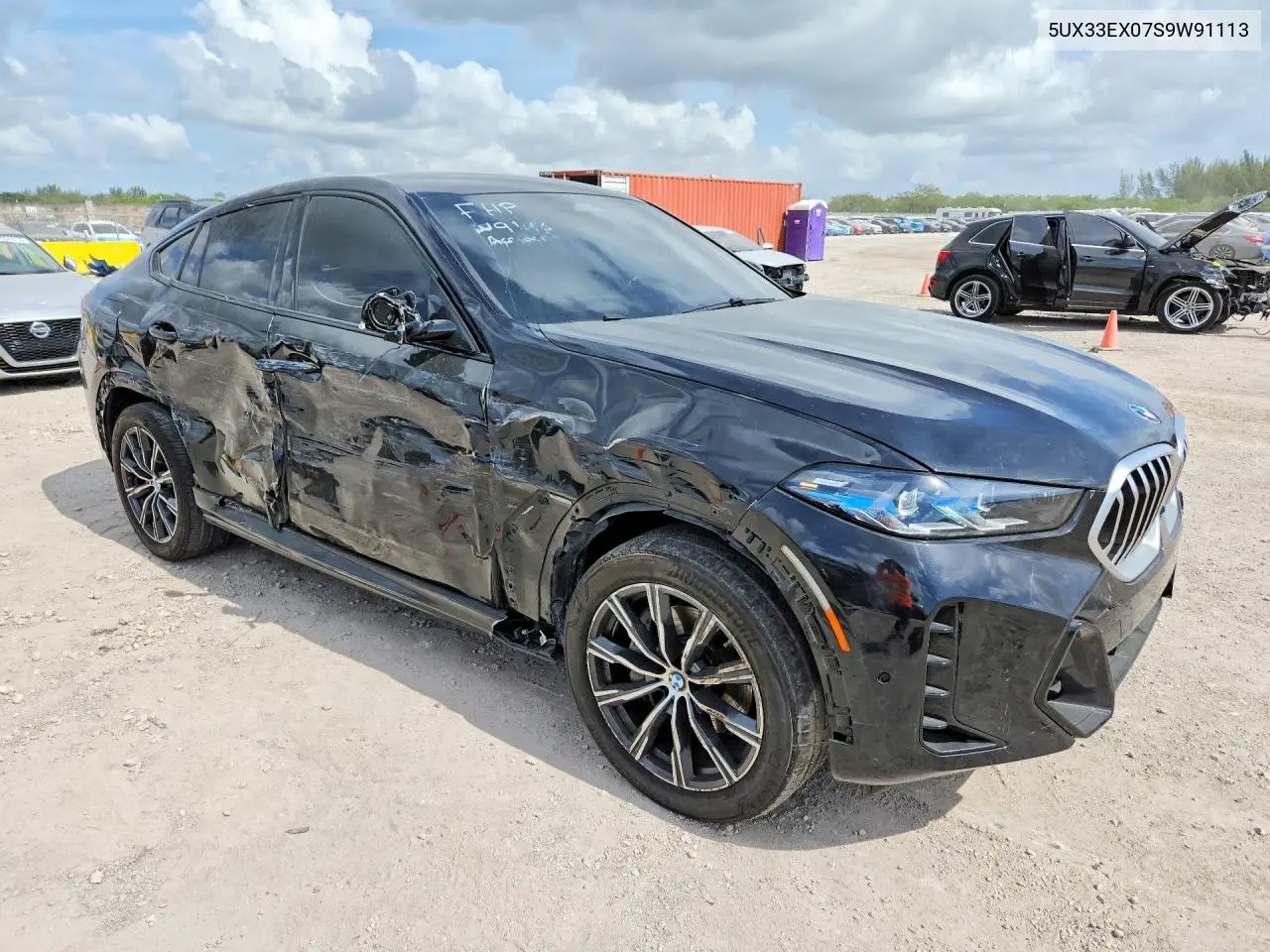 2025 BMW X6 xDrive40I VIN: 5UX33EX07S9W91113 Lot: 57702756