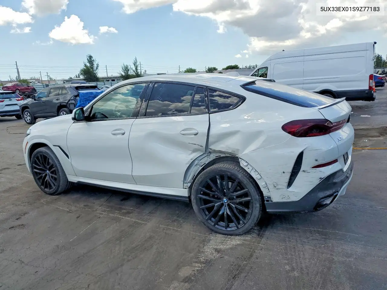 2025 BMW X6 xDrive40I VIN: 5UX33EX01S9Z77183 Lot: 59246706