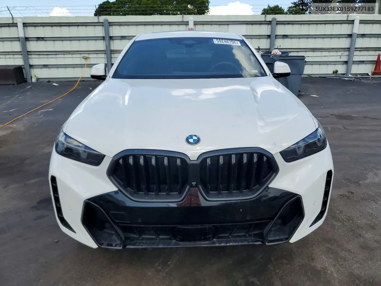 2025 BMW X6 xDrive40I VIN: 5UX33EX01S9Z77183 Lot: 59246706