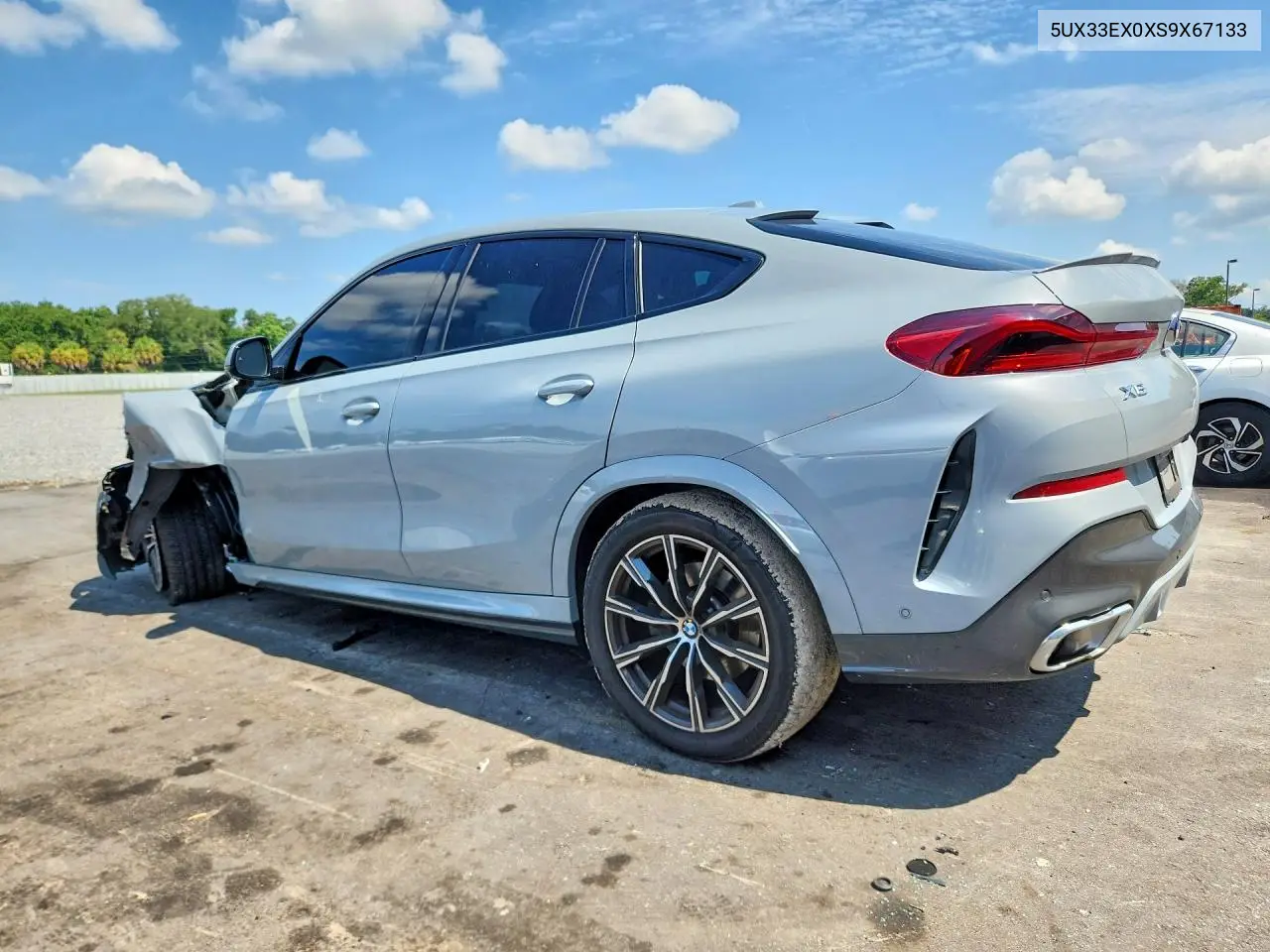 2025 BMW X6 xDrive40I VIN: 5UX33EX0XS9X67133 Lot: 61750226