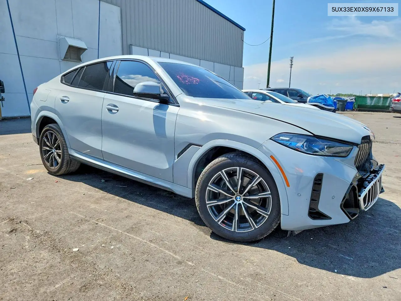 2025 BMW X6 xDrive40I VIN: 5UX33EX0XS9X67133 Lot: 61750226