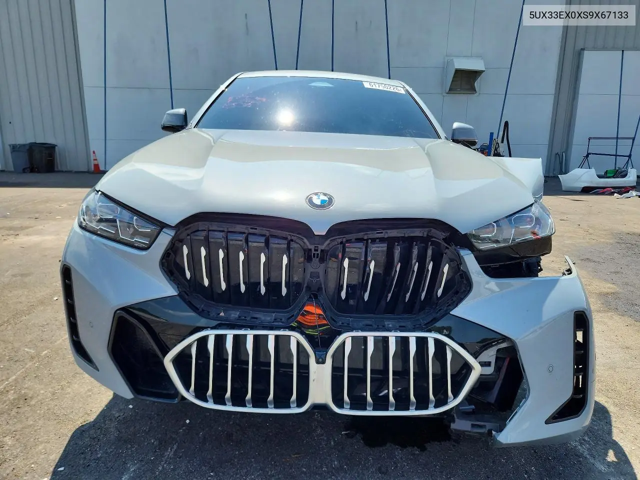 2025 BMW X6 xDrive40I VIN: 5UX33EX0XS9X67133 Lot: 61750226