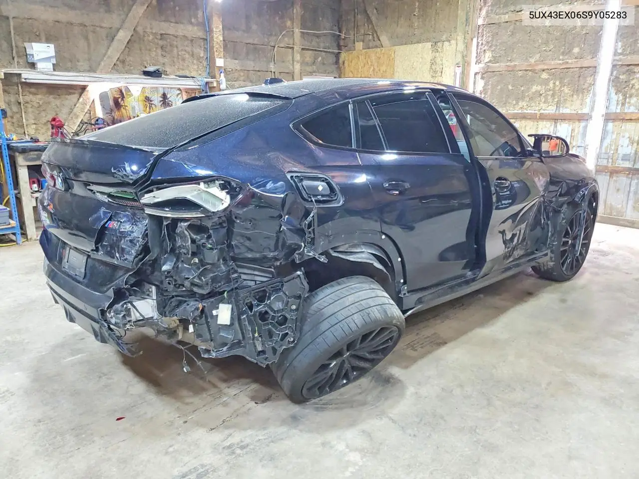 2026 BMW X6 M60I VIN: 5UX43EX06S9Y05283 Lot: 55646586