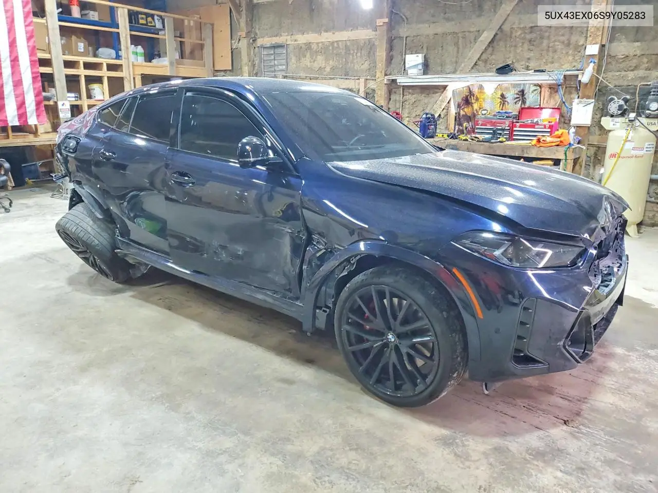 2026 BMW X6 M60I VIN: 5UX43EX06S9Y05283 Lot: 55646586