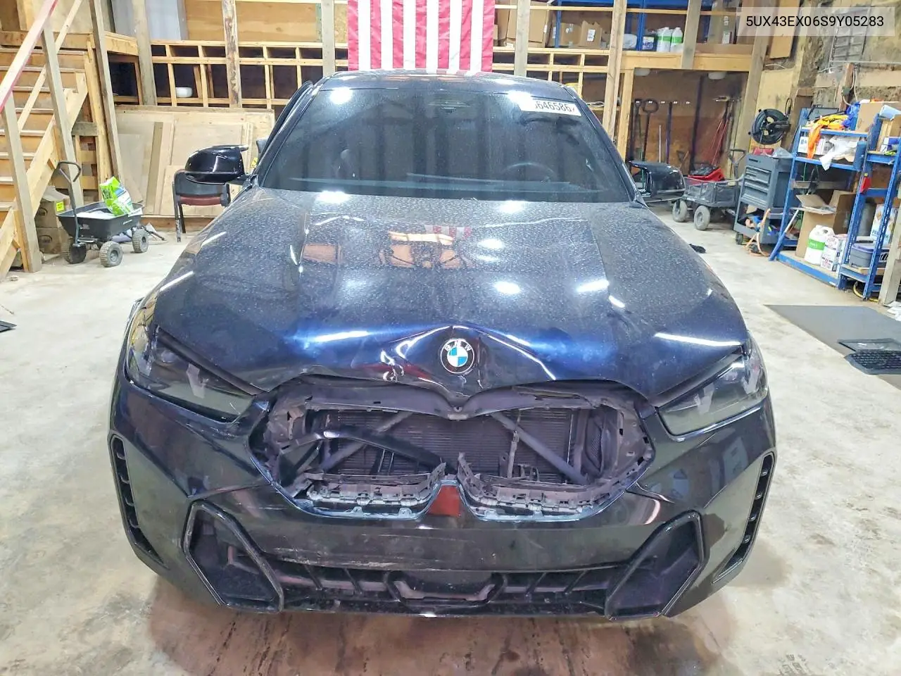 2026 BMW X6 M60I VIN: 5UX43EX06S9Y05283 Lot: 55646586