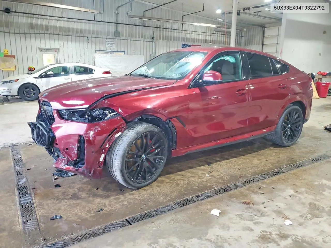 2026 BMW X6 xDrive40I VIN: 5UX33EX04T9322792 Lot: 56581596
