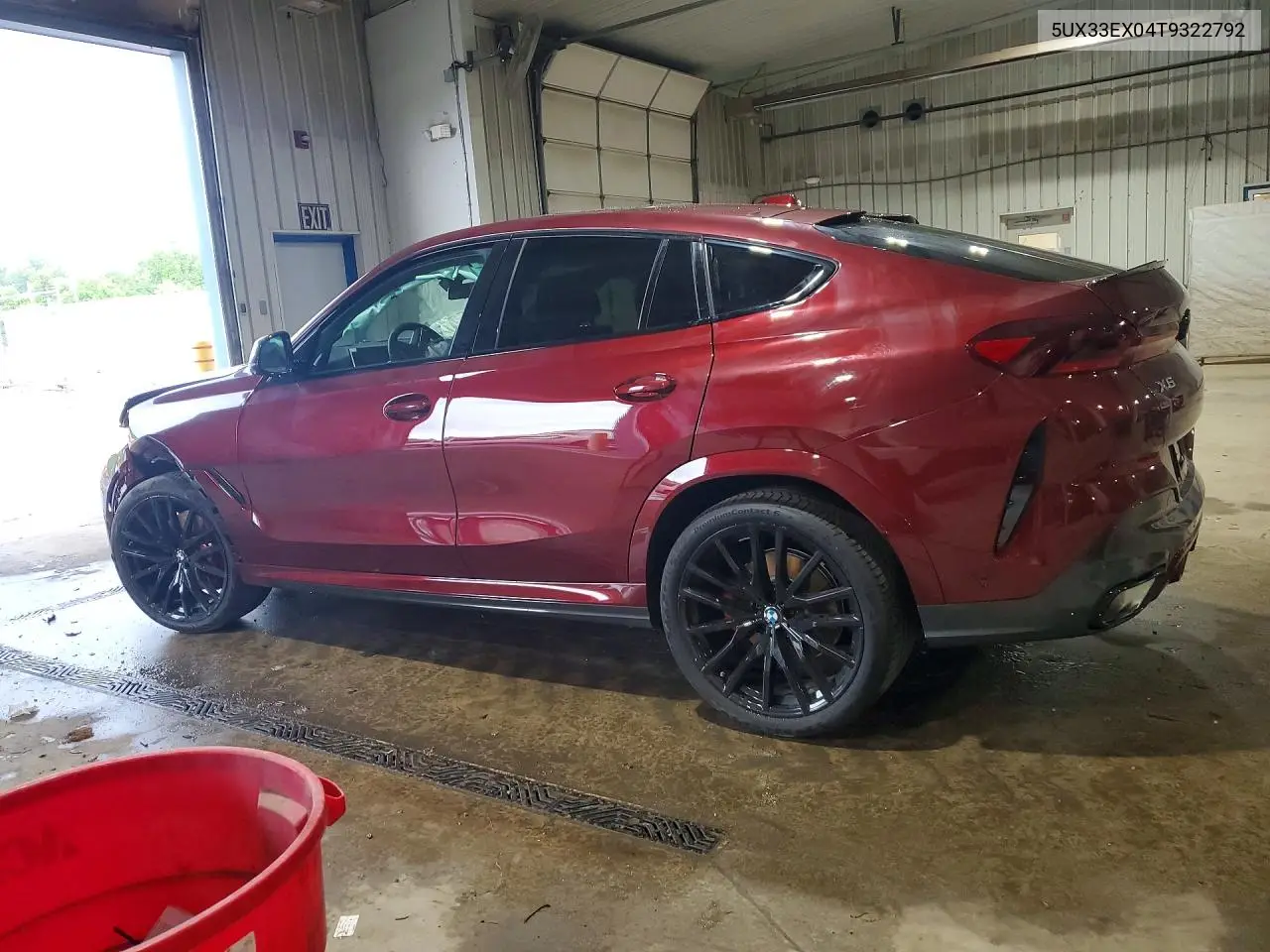 2026 BMW X6 xDrive40I VIN: 5UX33EX04T9322792 Lot: 56581596