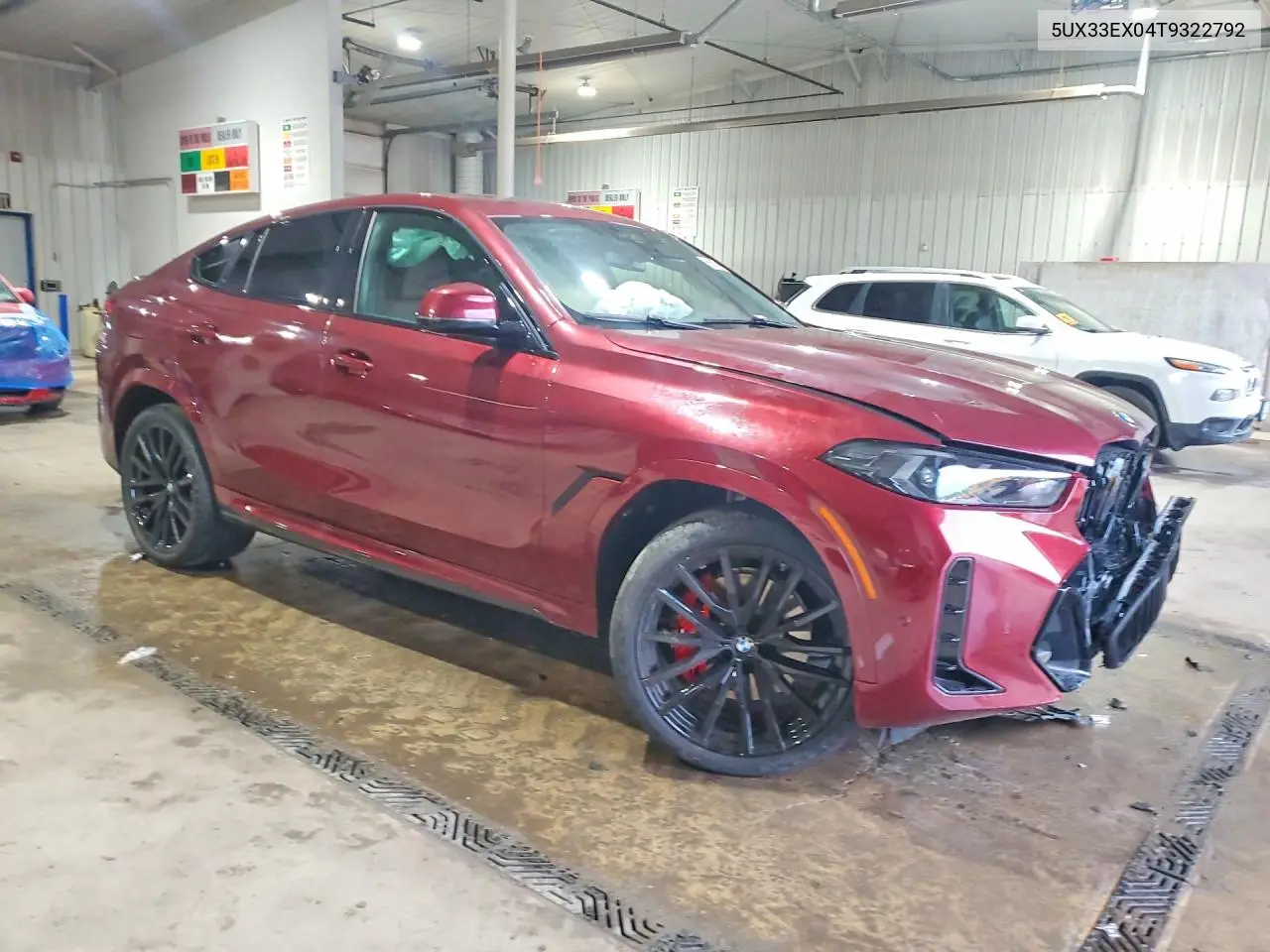 2026 BMW X6 xDrive40I VIN: 5UX33EX04T9322792 Lot: 56581596