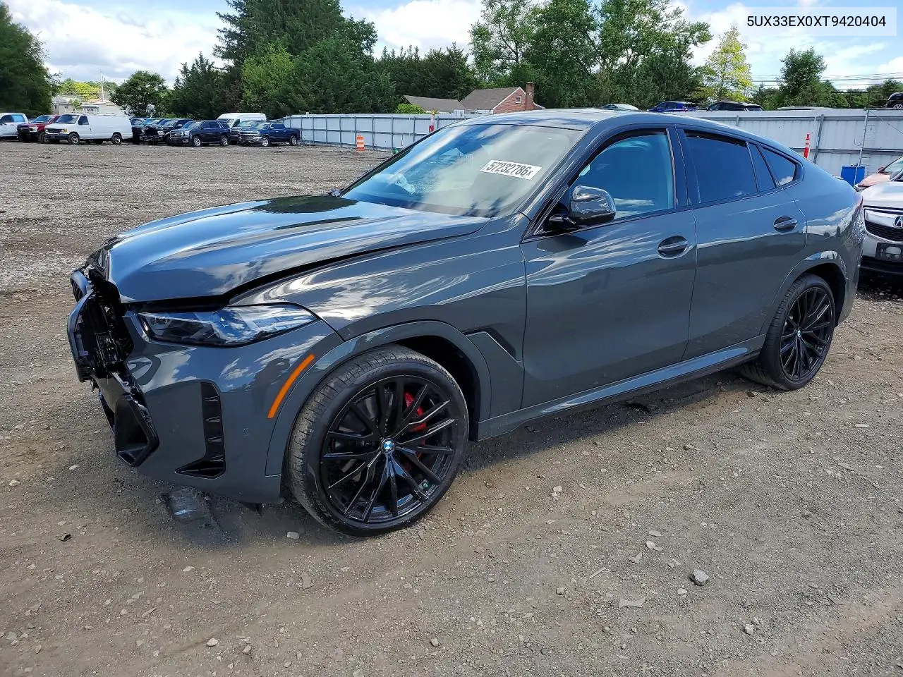 2026 BMW X6 xDrive40I VIN: 5UX33EX0XT9420404 Lot: 57232786