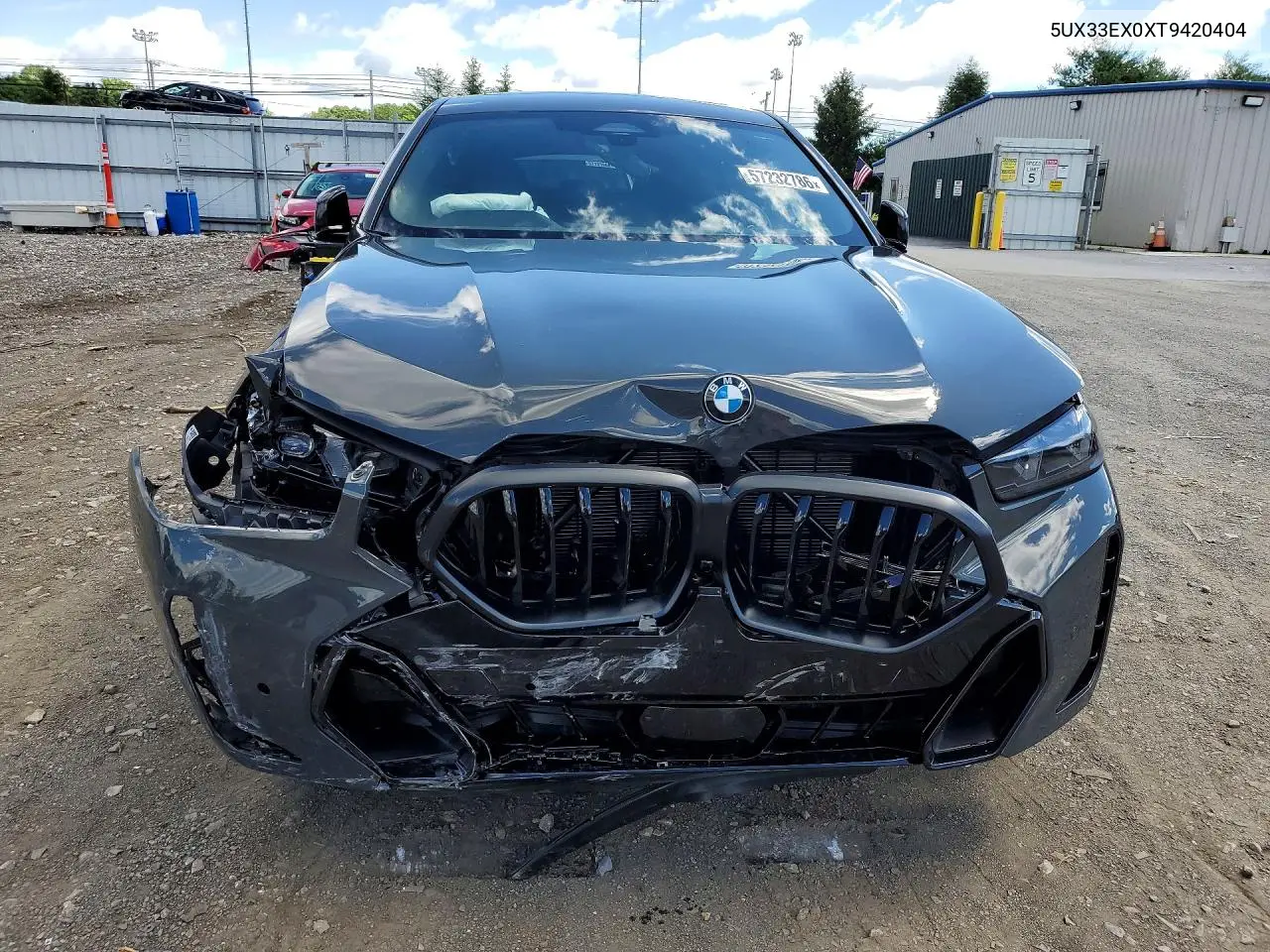 2026 BMW X6 xDrive40I VIN: 5UX33EX0XT9420404 Lot: 57232786