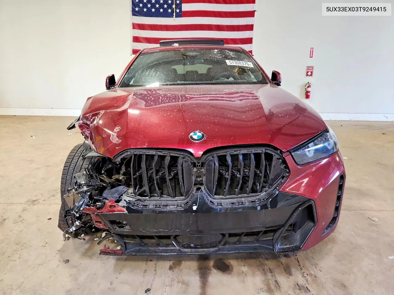 2026 BMW X6 xDrive40I VIN: 5UX33EX03T9249415 Lot: 57308376