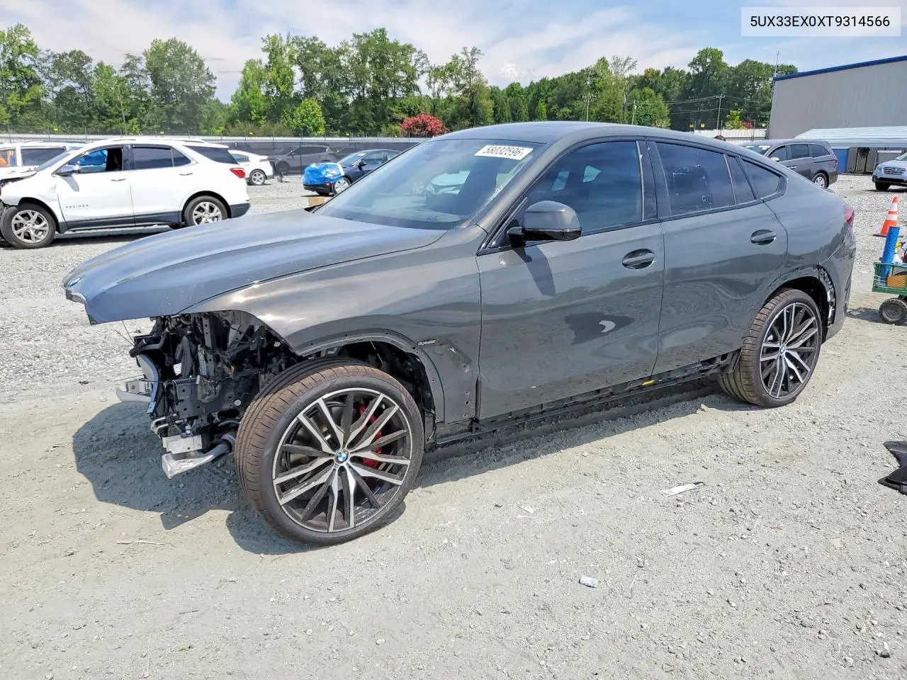 2026 BMW X6 xDrive40I VIN: 5UX33EX0XT9314566 Lot: 58032596
