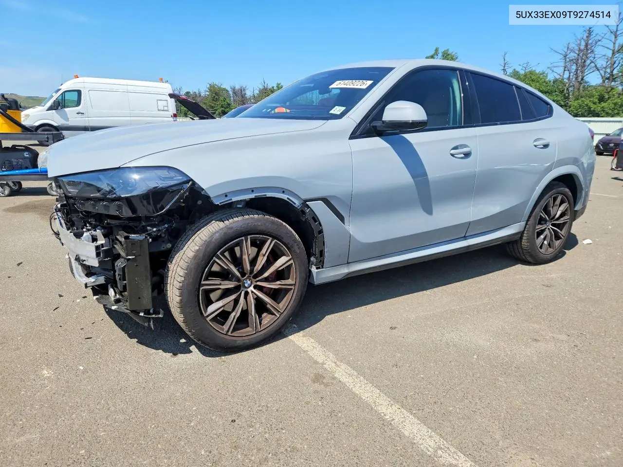 2026 BMW X6 xDrive40I VIN: 5UX33EX09T9274514 Lot: 61409226