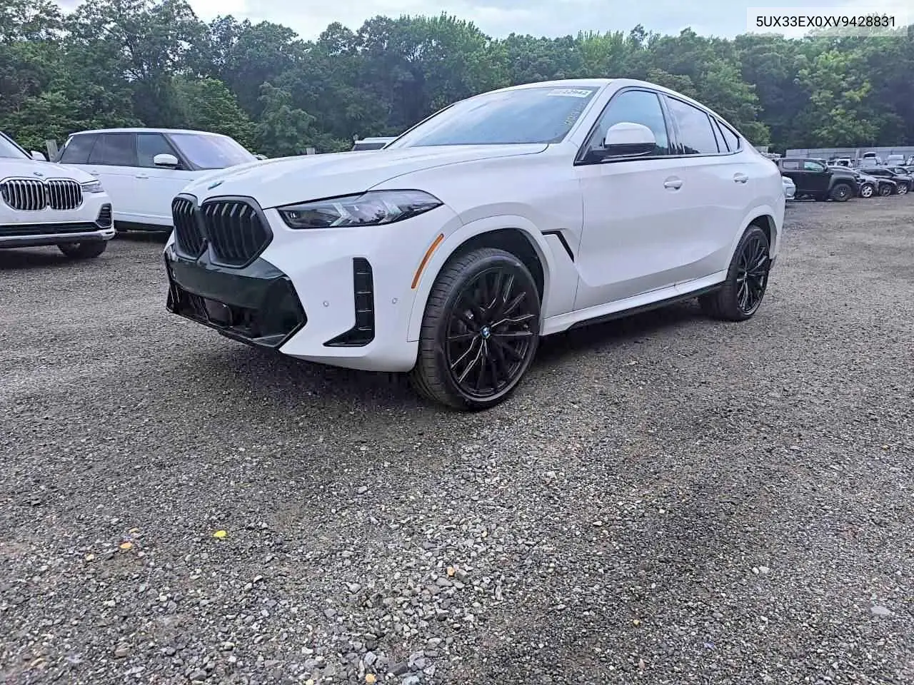2027 BMW X6 xDrive40I VIN: 5UX33EX0XV9428831 Lot: 55637126
