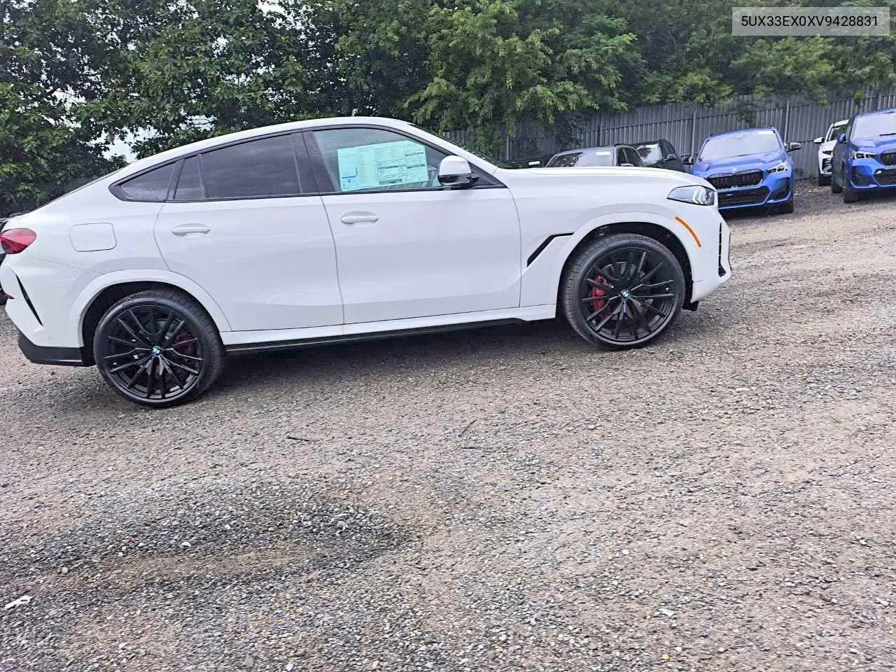 2027 BMW X6 xDrive40I VIN: 5UX33EX0XV9428831 Lot: 55637126