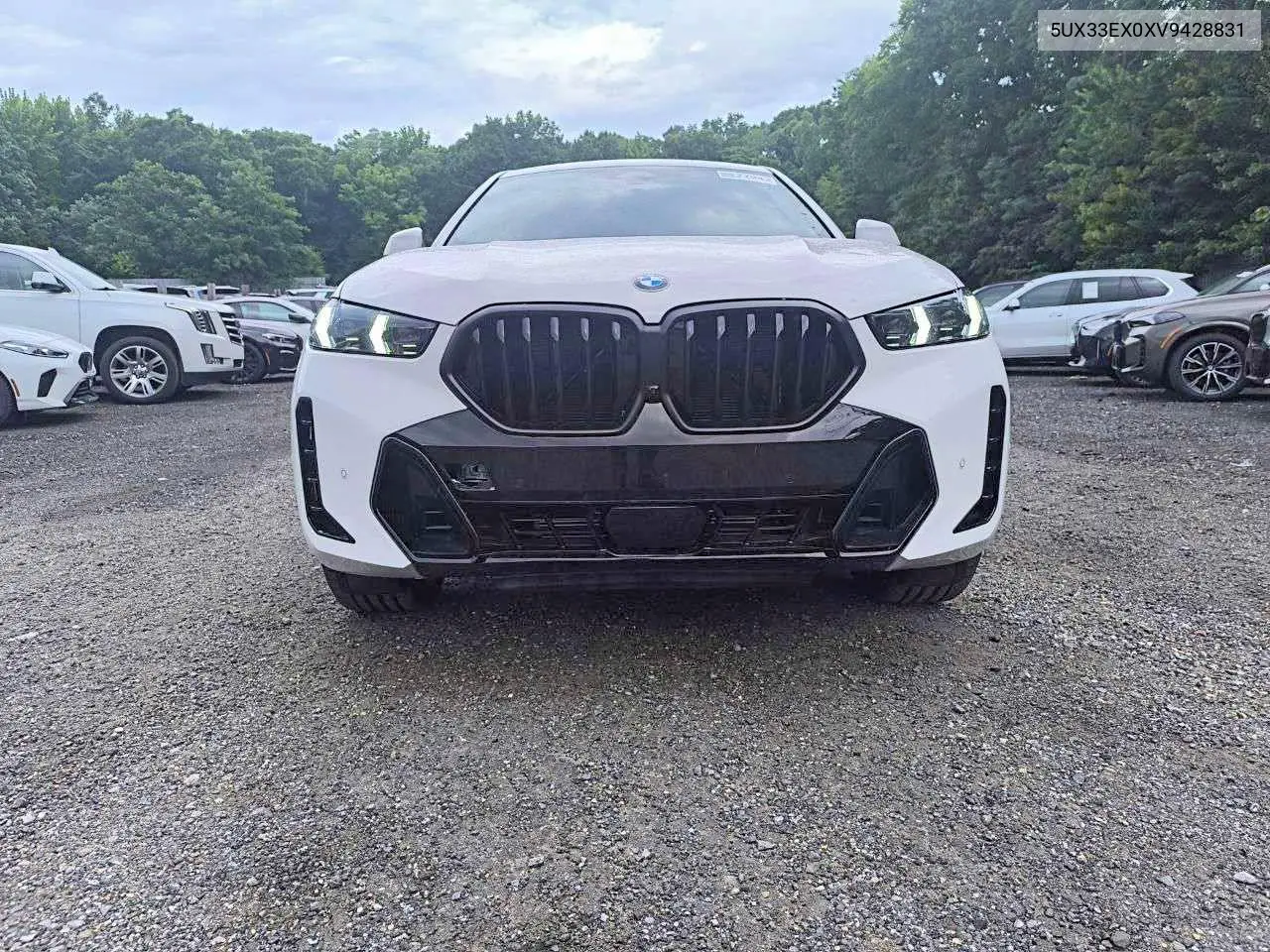 2027 BMW X6 xDrive40I VIN: 5UX33EX0XV9428831 Lot: 55637126