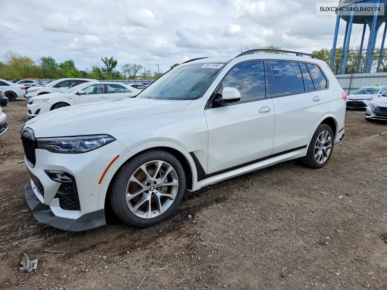 2019 BMW X7 xDrive50I VIN: 5UXCX4C54KLB40174 Lot: 49677066