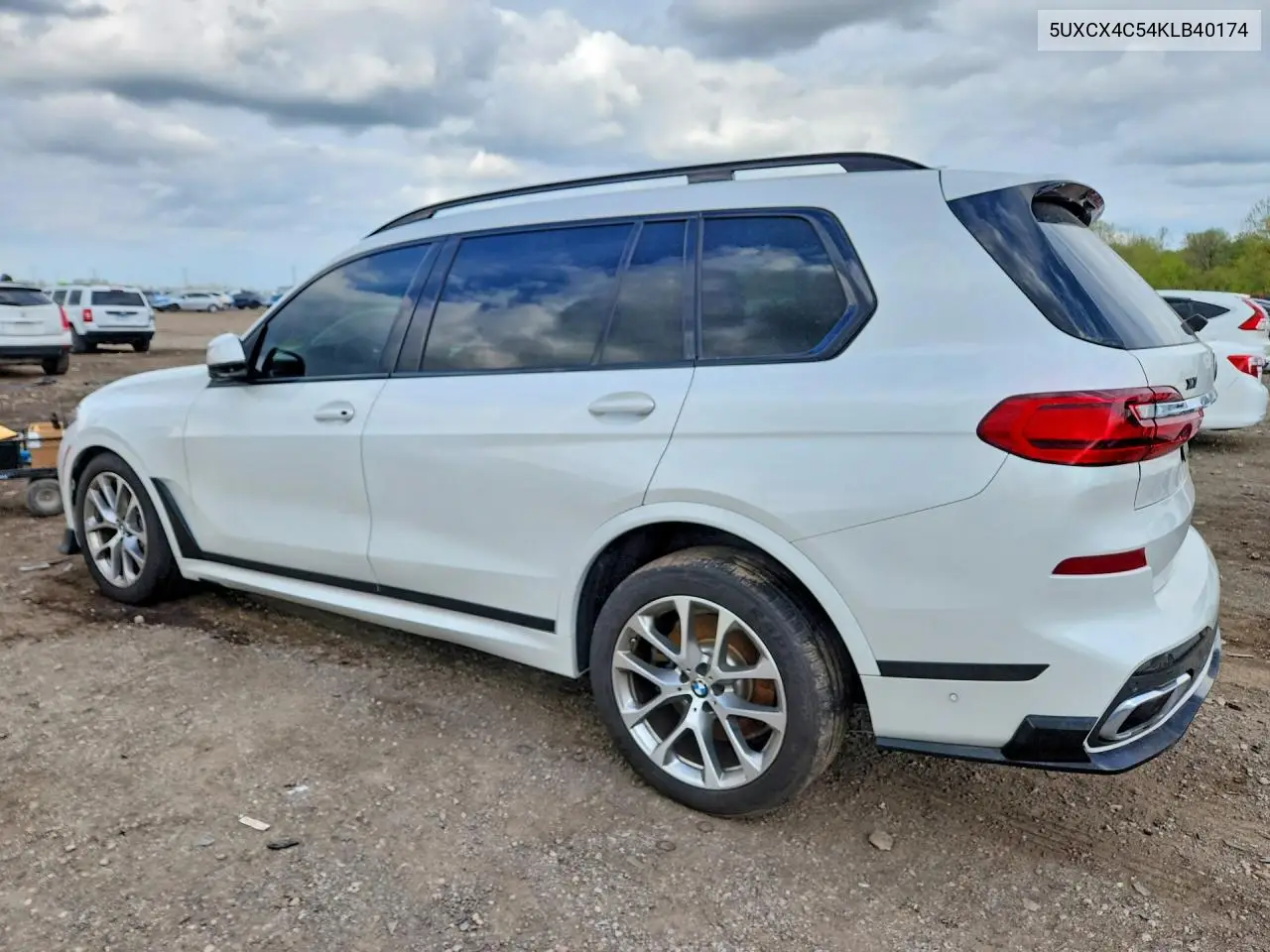 2019 BMW X7 xDrive50I VIN: 5UXCX4C54KLB40174 Lot: 49677066