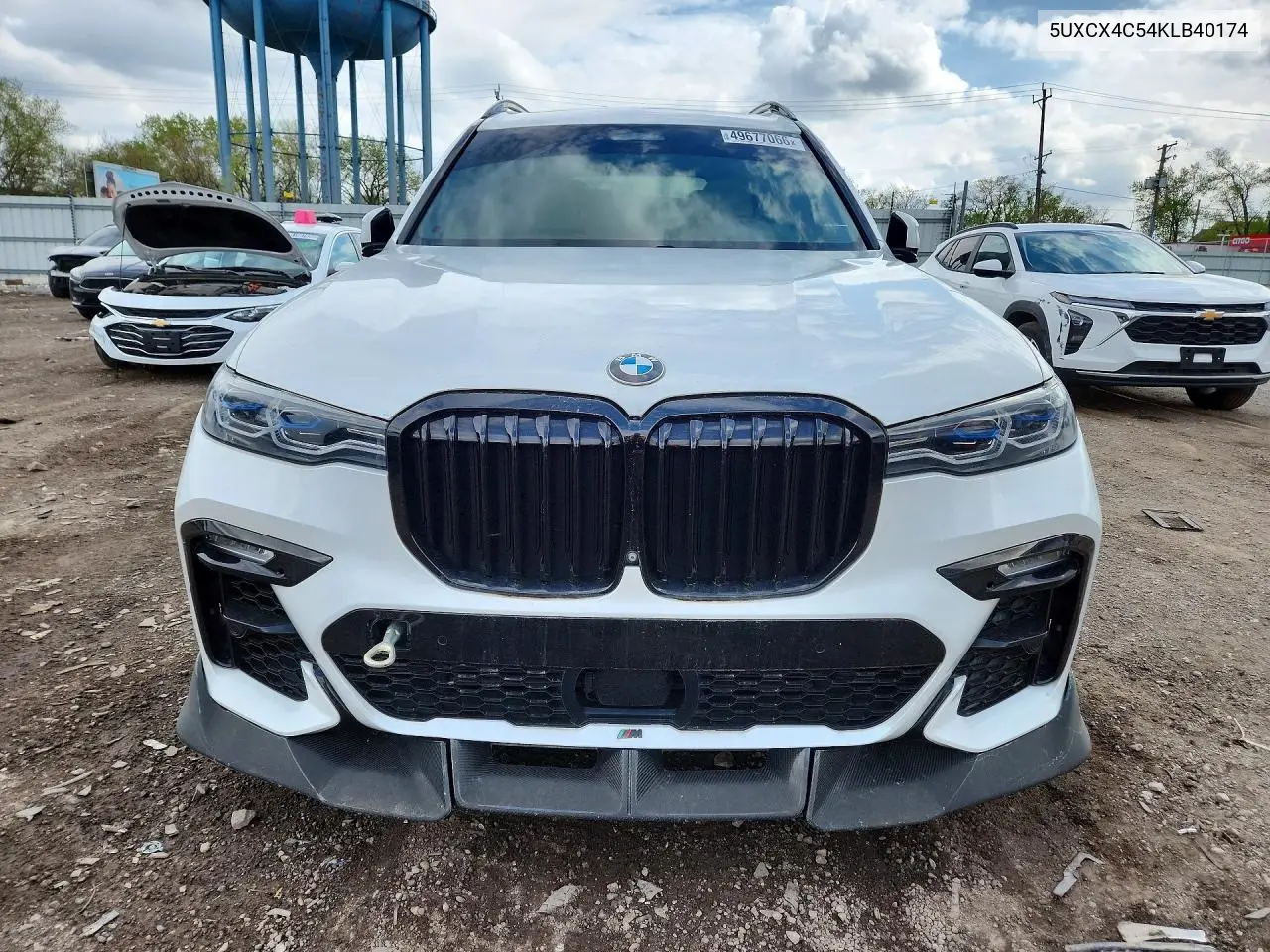 2019 BMW X7 xDrive50I VIN: 5UXCX4C54KLB40174 Lot: 49677066