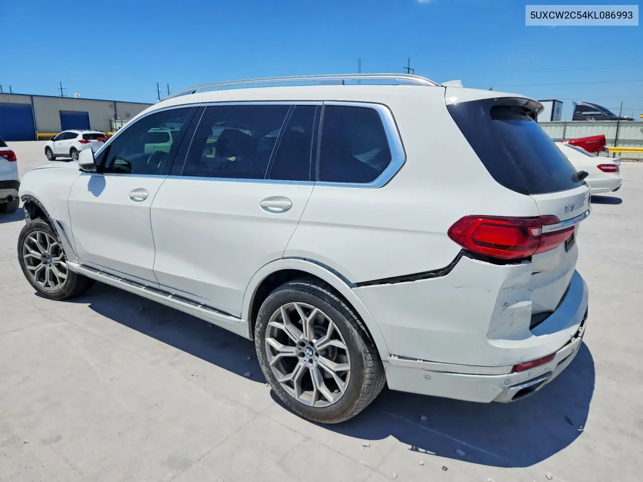 2019 BMW X7 xDrive40I VIN: 5UXCW2C54KL086993 Lot: 53472316