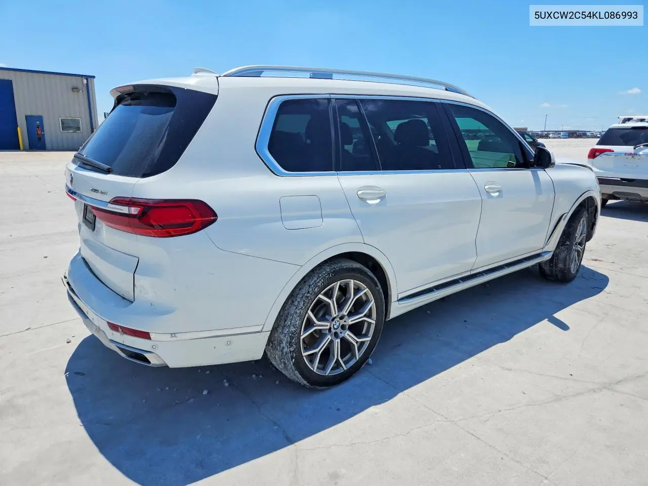 2019 BMW X7 xDrive40I VIN: 5UXCW2C54KL086993 Lot: 53472316