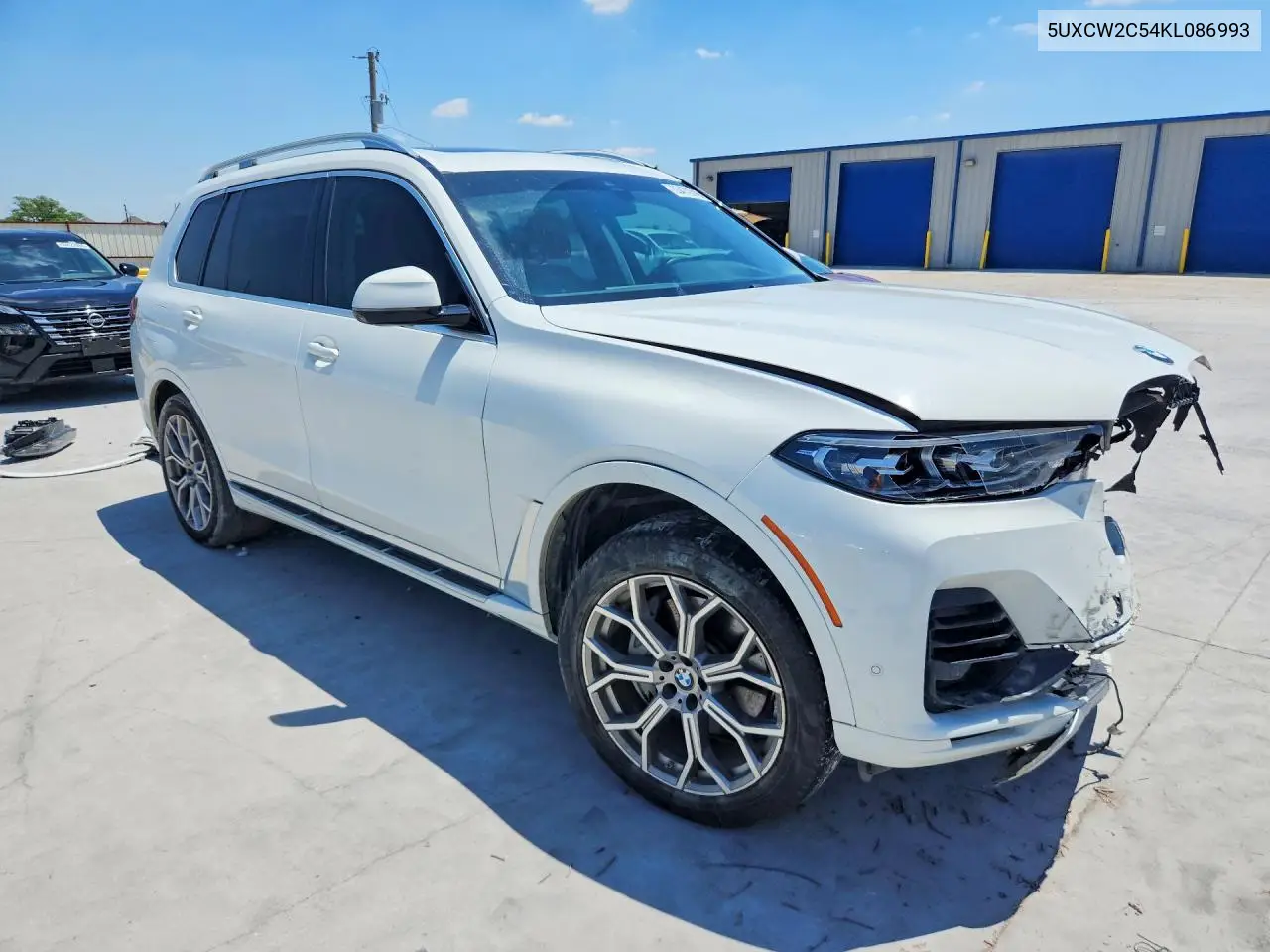 2019 BMW X7 xDrive40I VIN: 5UXCW2C54KL086993 Lot: 53472316