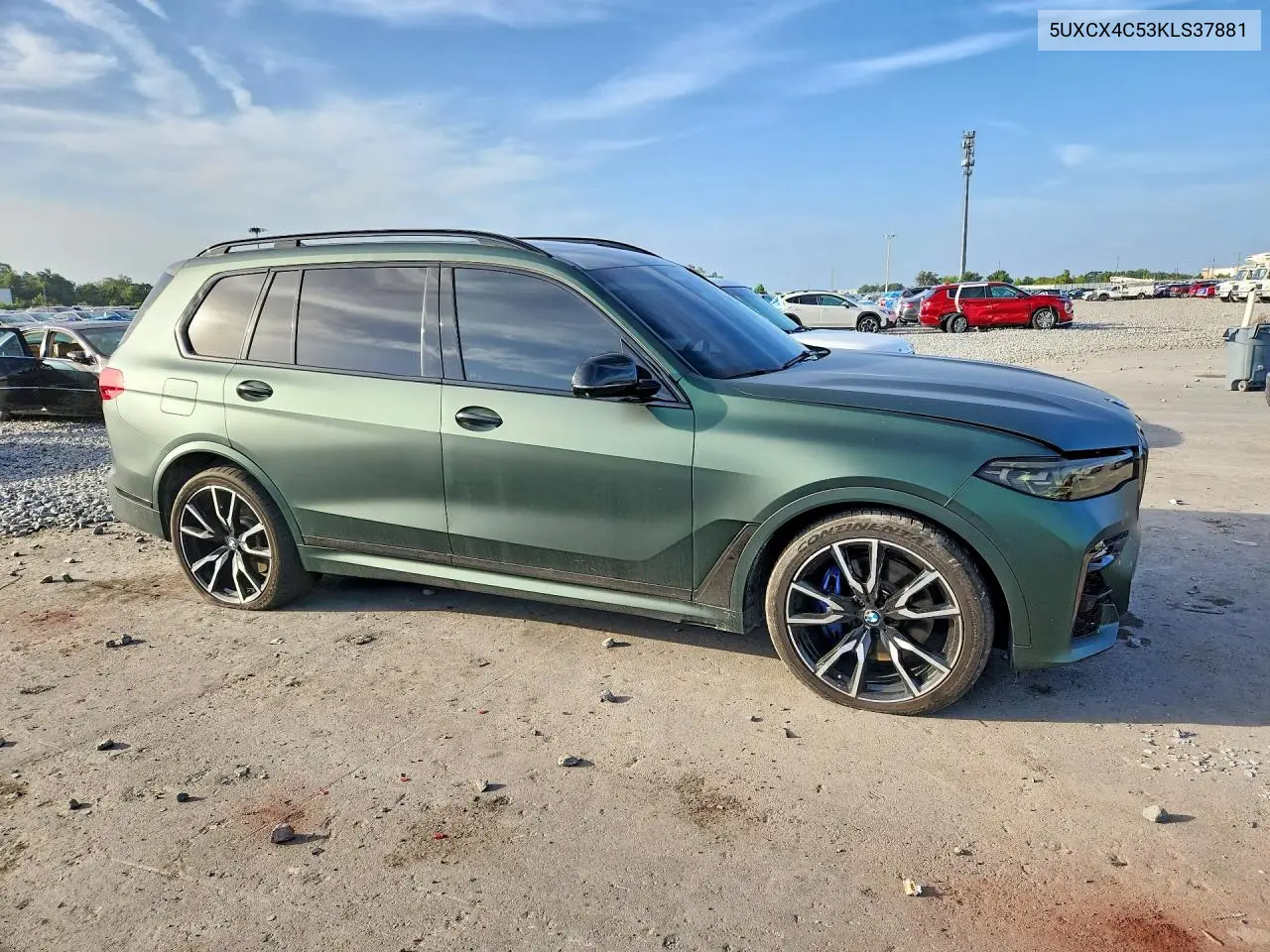 2019 BMW X7 xDrive50I VIN: 5UXCX4C53KLS37881 Lot: 54881426