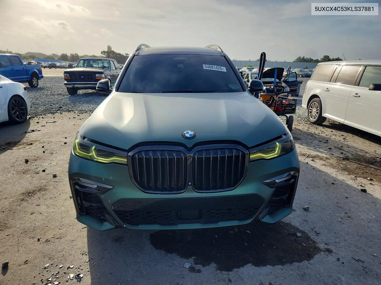 2019 BMW X7 xDrive50I VIN: 5UXCX4C53KLS37881 Lot: 54881426