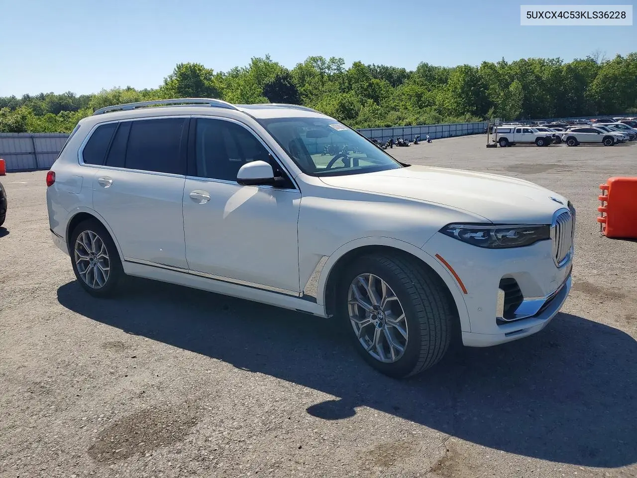 2019 BMW X7 xDrive50I VIN: 5UXCX4C53KLS36228 Lot: 55778826