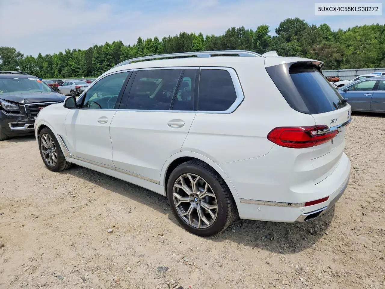 2019 BMW X7 xDrive50I VIN: 5UXCX4C55KLS38272 Lot: 56181996