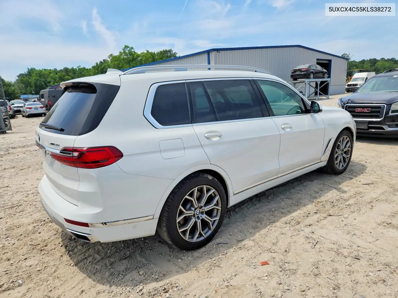2019 BMW X7 xDrive50I VIN: 5UXCX4C55KLS38272 Lot: 56181996