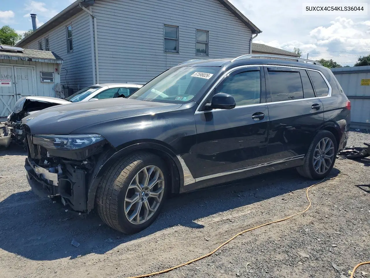 2019 BMW X7 xDrive50I VIN: 5UXCX4C54KLS36044 Lot: 57598026