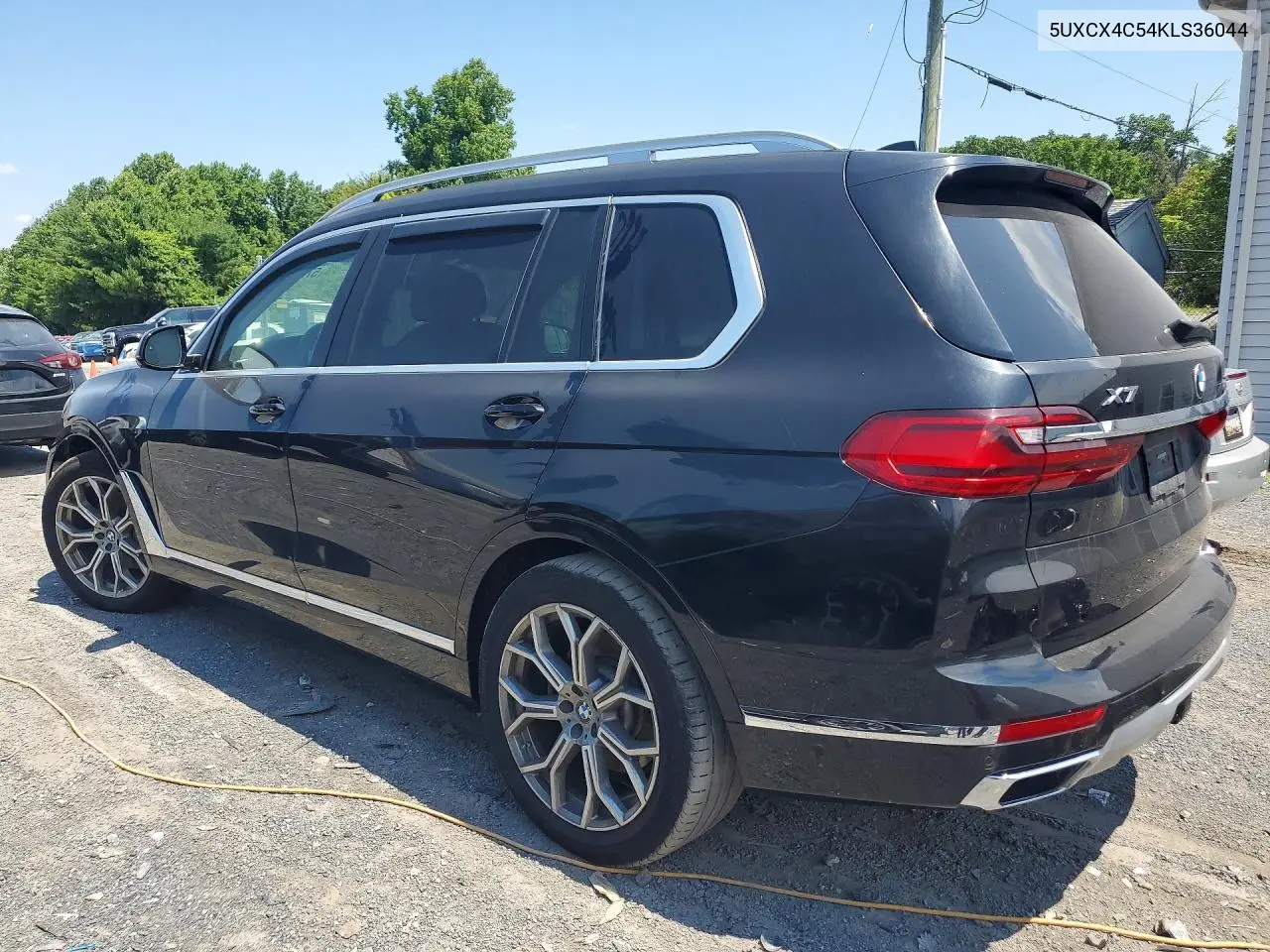 2019 BMW X7 xDrive50I VIN: 5UXCX4C54KLS36044 Lot: 57598026